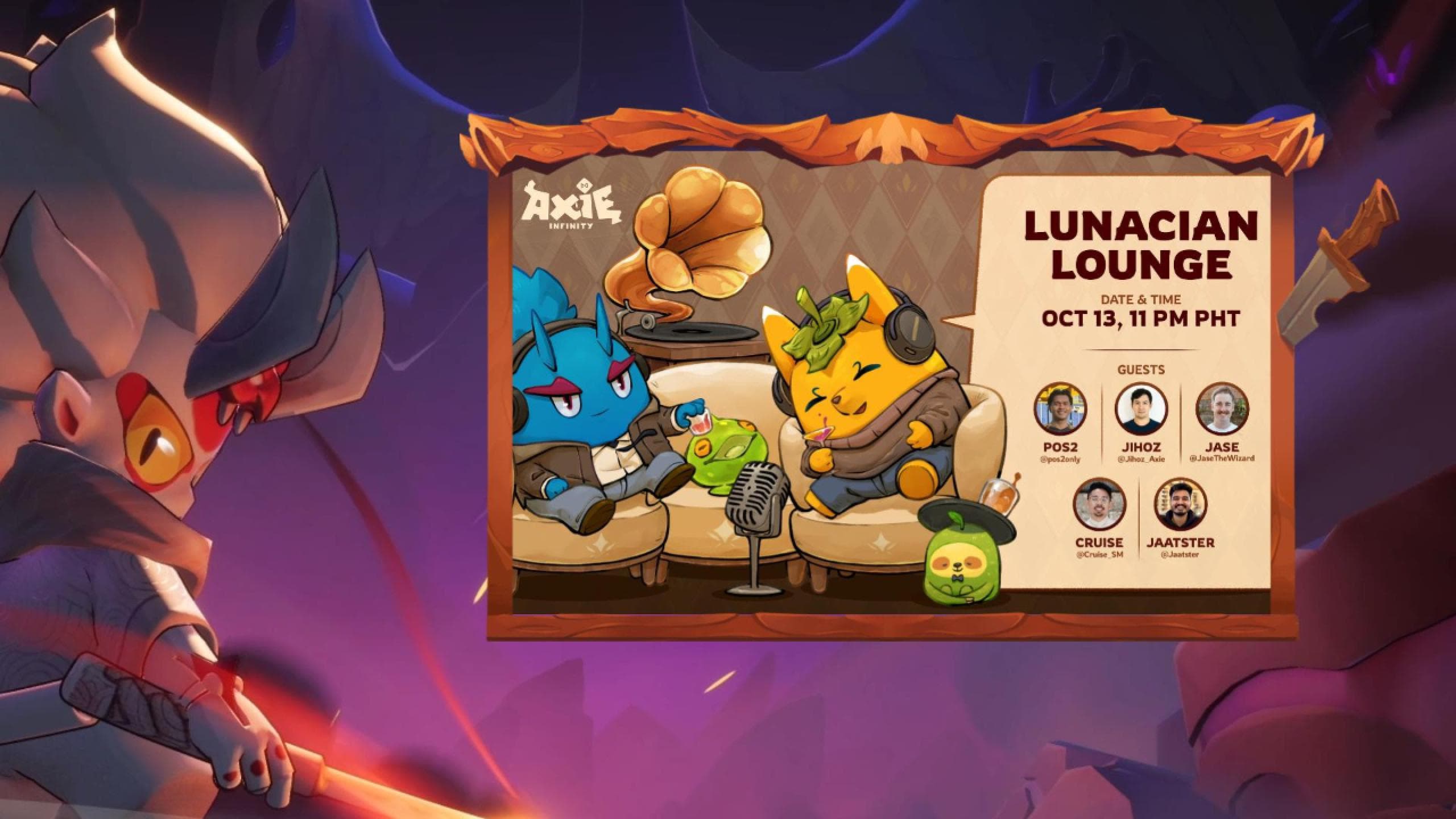 Lunacian Lounge EP8 | Oct 13th, 2026