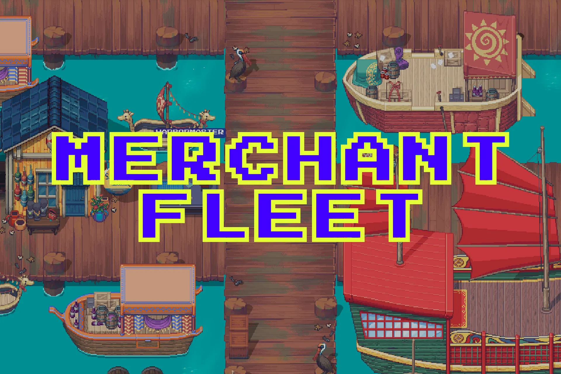 Welcome to Port: The Merchant Fleet Docks in Terra Villa!
