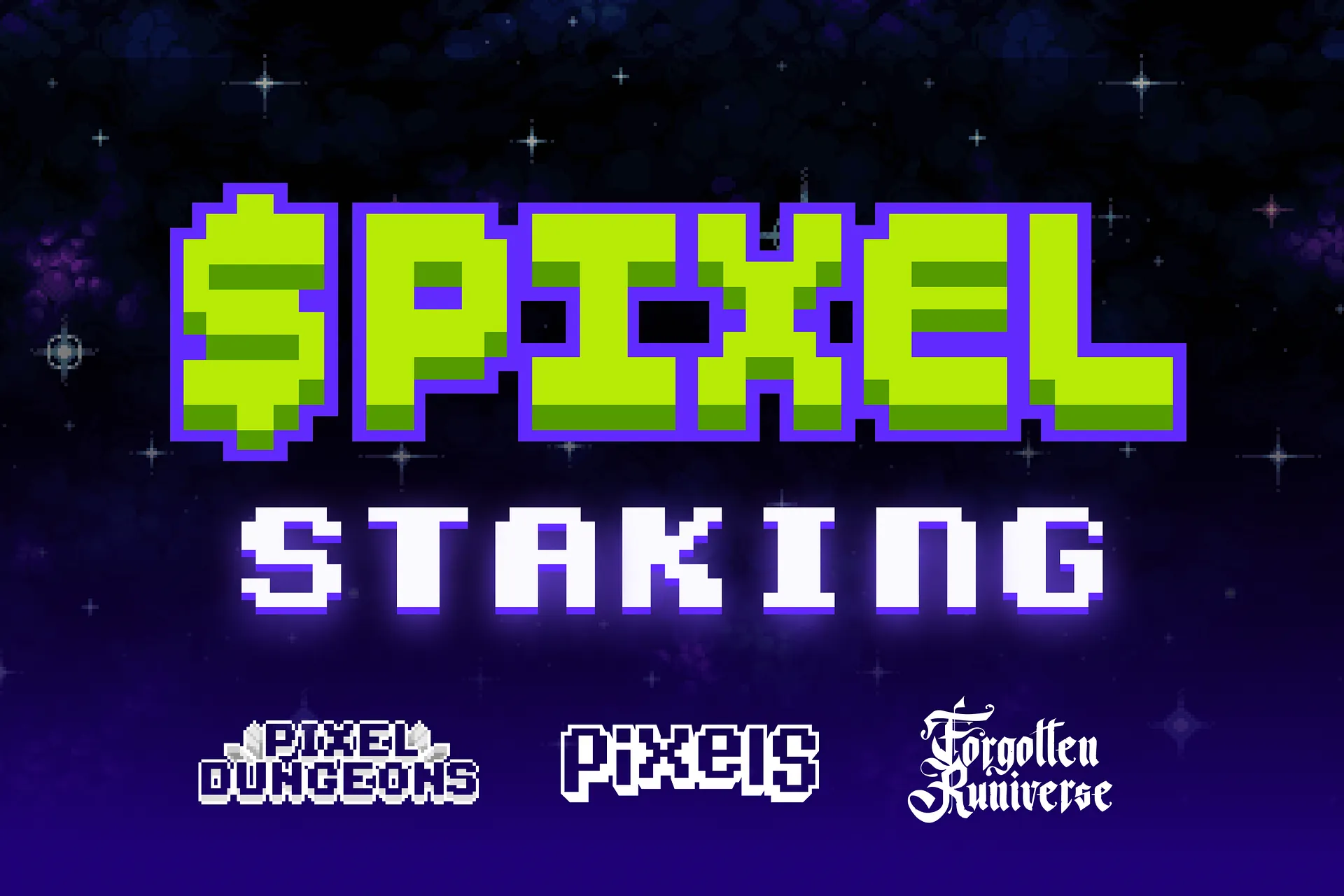 $PIXEL Staking Has Arrived