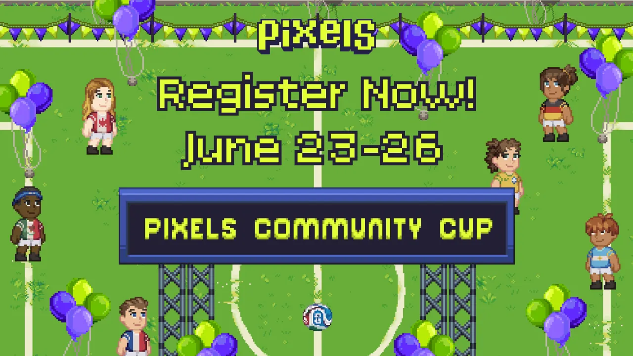 ⚽ Compete in the Pixels Community Cup! ⚽